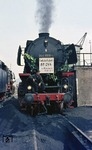 Zum letzten Mal restauriert die Zuglok des Dg 53840 während des planmäßigen Aufenthalts von 13.54 Uhr bis 15.02 Uhr im Bw Ottbergen. (29.05.1976) <i>Foto: Wolfgang Bügel</i>
