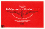 Diese auffällige Visitenkarte überreichte das Reichsbahn-Werbeamt in Berlin an seine Kunden. (1934) <i>Foto: WER</i>