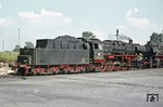 051 352 gehörte zum Bestand des Bw Nürnberg Rbf und machte auf dem Rückweg aus dem Aw Lingen Zwischenstation im Bw Rheine. (26.07.1971) <i>Foto: Wolfgang Bügel</i>