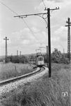 Tw 6310 (Talbot/AEG, Baujahr 1927) zwischen Eilendorf und Atsch auf dem Weg nach Vaals. (22.06.1958) <i>Foto: Gerd Wolff</i>