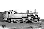 Die 1909 von Borsig gebaute preußische T 12 als "7705 SAAR" im Heimat-Bw Völklingen (Saar). Bei der Reichsbahn wurde sie 1935 als 74 1305 eingeordnet und von der Bundesbahn 1958 beim Bw Karlsruhe Hbf ausgemustert.  (15.08.1932) <i>Foto: DLA Darmstadt (Maey)</i>