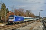 ER 20-015 (223 015) fährt mit ALX 84138 (München Hbf - Lindau) in Geltendorf ein. (12.01.2018) <i>Foto: Stefan von Lossow</i>