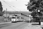 Tw 50 mit Bw 160 auf der Linie 6 nach Kirchheim in Heidelberg. (24.05.1966) <i>Foto: Helmut Röth</i>