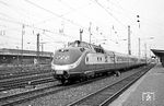 VT 11 5016 (Bw Frankfurt/M-1) verlässt als TEE 25 "Diamant" nach Brüssel den Dortmunder Hauptbahnhof. (08.09.1968) <i>Foto: Wolfgang Bügel</i>