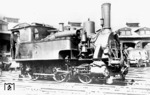 70 7121 präsentiert sich als eine der letzten bayerischen D IX im heimatlichen Bw Hof. Die ab 1888 gebauten Lokomotiven (späteren 70 7101-7154) wurden sämtlichst bis 1932 ausgenmustert. (1930) <i>Foto: DLA Darmstadt (Maey)</i>