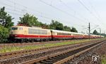 103 245 mit dem "Rheingold"-Sonderzug DPF 5327 von Koblenz nach Luzern bei Ottersweier. (29.06.2024) <i>Foto: Thomas Gries</i>