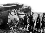Im Februar 1939 war die Darmstädter 18 538 in Olching bei München in einem Zusammenstoß mit einer E 04 verwickelt und stürzte um.  (16.02.1939) <i>Foto: RBD München</i>