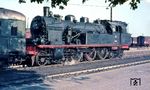 78 195 im Bahnhof Crailsheim, wo die Aalener T 18 regelmäßige Gäste waren. (08.1964) <i>Foto: Karl-Ernst Maedel</i>