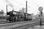 03 281 wartet am Ulmer Hauptbahnhof auf die Übernahme ihres Zuges. (21.03.1962) <i>Foto: Wolfgang Jahn</i>