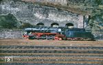 50 2646 vom Bw Ehrang im Bahnhof Cochem auf dem Weg ins Bw. (25.03.1967) <i>Foto: Robin Fell</i>