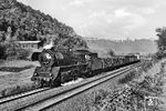 Zwischen Orlamünde und Zeutsch befördert 41 1225 den Ng 66473 nach Saalfeld (Saale). (21.10.1983) <i>Foto: Martin Heller</i>