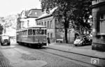 VT 2 (Talbot, Baujahr 1955) in der Lüdenscheider Straße in Altena. (22.09.1959) <i>Foto: Aad van Ooy</i>