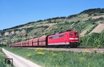 151 016 mit CS 47929 (Neuss - Linz/Donau) bei Thüngersheim am Main. (10.05.2008) <i>Foto: Thomas Konz</i>