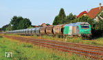 SNCF 475114 mit einem Getreidezug, der vom Hafen Beinheim (Strecke zur Wintersdorfer Eisenbahnbrücke) nach Strasbourg / Hausbergen unterwegs war. (12.08.2024) <i>Foto: Thomas Gries</i>