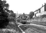 38 1910 (Bw Düsseldorf Abstellbf) mit P 2332 nach Düsseldorf in Wuppertal Zoologischer Garten. (19.07.1959) <i>Foto: John Benson, Williams Hill collection</i>