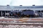 38 207 auf der Drehscheibe ihres Heimat-Bw Nürnberg Hbf. (06.05.1956) <i>Foto: Carl Bellingrodt</i>