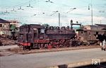 86 350 (Bw Bamberg) sonnt sich im Bahnhof Bamberg. (10.1954) <i>Foto: Carl Bellingrodt</i>