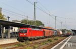 187 204 mit dem umgeleiteten EZ 51262 (Hagen-Vorhalle - Nürnberg Rbf), dessen Regelweg eigentlich über die Ruhr-Sieg-Strecke führt, in Solingen Hbf. (18.09.2024) <i>Foto: Joachim Bügel</i>