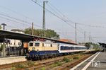 E 10 1239 fährt mit DLr 26797 (Bad Bentheim - Köln Hbf) durch Solingen Hbf. (18.09.2024) <i>Foto: Joachim Bügel</i>