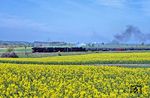 01 1066 mit 01 150 und 23 105 vor Dz 19146 hinter Alsfeld (Oberhess). (29.04.1990) <i>Foto: Joachim Bügel</i>