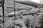 Eine P 10 mit P 2493 auf dem Weg nach Limburg (Lahn) zwischen Lorsbach und Eppstein. (10.1961) <i>Foto: Karl-Ernst Maedel</i>