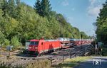 185 269 mit dem Audizug GAG 68389 (Sindelfingen - Bremerhaven) in Sterbfritz. (17.09.2024) <i>Foto: Joachim Schmidt</i>