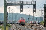 218 451 der Manuel Zimmermann Eisenbahndienstleistungen Hellenhahn (MZE) mit Sonderzug DPE 60923 (Witten - Crailsheim) in Würzburg-Zell. (17.09.2024) <i>Foto: Joachim Schmidt</i>