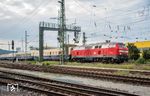 MZE 218 451 mit dem Rheingold-Sonderzug DPE 60923 nach Crailsheim in Würzburg-Zell. (17.09.2024) <i>Foto: Atijana Schmidt</i>