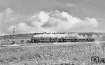 18 108 vom Bw Ulm mit dem E 7 nach Stuttgart auf der Albhochfläche bei Amstetten (Württ). (19.06.1931) <i>Foto: DLA Darmstadt (Bellingrodt)</i>