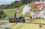 Der Betrieb auf der Bahnstrecke Wächtersbach–Bad Orb ist ein Saisonbetrieb, der sonn- und feiertags von Ostern bis Ende Oktober stattfindet. Er wird ausschließlich von ehrenamtlichen Eisenbahnfreunden durchgeführt. Gefahren wird mit der Dampflokomotive „EMMA“, mit einer Leistung von 55 PS und einer Höchstgeschwindigkeit von 25 km/h. 2023 wurden Pläne bekannt, die Strecke wieder als normalspurige Bahnstrecke für den ÖPNV zu reaktivieren. Dazu äußerte sich der Betreiber und Lokführer der Schmalspurbahn, dass er an der Reaktivierung zweifle, ihr aber nicht im Wege stehen würde. (13.10.2024) <i>Foto: Joachim Schmidt</i>