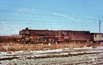 Mit dem E 1632 nach Köln rollt 012 052 durch den Betriebsbahnhof Münster-Nevinghof dem nächsten Halt in Münster Hbf entgegen. (03.04.1970) <i>Foto: Bernd Kappel</i>