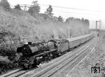 03 2128 vom Bw Lutherstadt Wittenberg führt den D 563 nach Aue (Sa) bei Muldenstein nördlich von Bitterfeld. (05.08.1978) <i>Foto: Michael Malke</i>