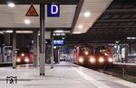 Neben 111 073 nach Freising und 111 091 nach Schwandorf gesellte sich noch 111 087 mit einem RE 3 nach Passau in München Hbf dazu. (26.08.2024) <i>Foto: Marvin Christ</i>