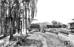 64 340  vom Bw Ingolstadt mit P 2736 nach Dietfurt (Altmühl) auf der Sulzbrücke in Beilngries. (11.07.1955) <i>Foto: Carl Bellingrodt</i>