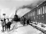 57 1896 an einem kalten Wintertag im Bahnhof Minsk. (1942) <i>Foto: RVM (Bandelow)</i>