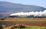 01 137 vor den Hörselbergen zwischen Sattelstädt und Kälberfeld. (27.11.1990) <i>Foto: Wolfgang Bügel</i>