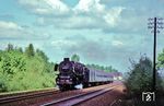 012 059 eilt mit E 1806 (Norddeich - Duisburg) durch Sprakel. (20.05.1970) <i>Foto: Bernd Kappel</i>