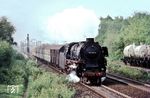 012 063 stürmt mit E 1631 (Düsseldorf - Norddeich) durch Münster-Nevinghoff. Rechts ist die Übergabe nach Coerde unterwegs. (29.05.1970) <i>Foto: Bernd Kappel</i>