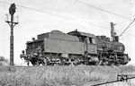 055 345 vom Bw Duisburg-Wedau am Ablaufberg in Duisburg Gbf. Sie sollte die letzte Wedauer G 8¹ werden und wurde Ende 1970 abgestellt. (03.09.1969) <i>Foto: Wolfgang Bügel</i>