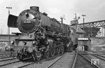 01 1103 vom Bw Kassel zu Gast im Bw Osnabrück Hbf. (03.1967) <i>Foto: Jürgen Munzar</i>