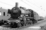 38 2039 war aus Freudenstadt ins Bw Stuttgart gekommen. Drei Monate zuvor war sie hier noch stationiert. (14.09.1963) <i>Foto: Wolfgang Jahn</i>