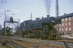 Die bereits mit EDV-Nummer ausgerüstete 65 014 als 065 014-3 vom Bw Limburg/Lahn im Bw Gießen. (13.09.1968) <i>Foto: W. A. Reed</i>