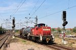 294 631 bedient die Fa. Merck in Gernsheim auf der Riedbahn zwischen Stockstadt (Rhein) und Biblis. (16.08.2018) <i>Foto: Marvin Christ</i>