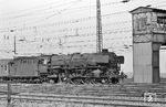 Die Osnabrücker 01 1092 fährt mit dem D 394 nach Köln in Hamm (Westf) ein. (10.09.1965) <i>Foto: Wolfgang Jahn</i>