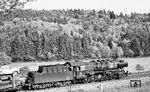 50 1858 (BMAG, Baujahr 1941) bei Herblingen kurz vor Schaffhausen. (21.05.1963) <i>Foto: Karl Wyrsch, Slg. D. Ammann</i>