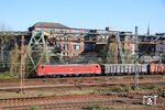 Die Baureihe 189 sieht man nicht häufig auf der Wupperstrecke. Hier ist 189 023 mit EZ 51230 nach Gremberg in Wuppertal-Oberbarmen unterwegs. (09.04.2025) <i>Foto: Wolfgang Bügel</i>