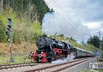 52 7596 am Gremmelsbachtunnel (912 m) zwischen Triberg und Nußbach. (20.04.2025) <i>Foto: Christian Franke</i>