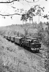 93 1255 vom Bw Frankfurt/M Ost mit P 4777 (Dietzenbach - Offenbach) zwischen Offenbach Ost und Offenbach-Bieber. (05.1961) <i>Foto: Karl-Ernst Maedel</i>