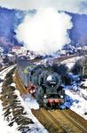 52 6666 auf dem Weg nach Meiningen in Gräfenroda. (21.02.1991) <i>Foto: Joachim Bügel</i>