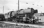 50 2415 (Krauss-Maffei, Baujahr 1942) als Wendelok aus Gießen im Bw Köln-Eifeltor. (14.07.1960) <i>Foto: Jacques H. Renaud</i>